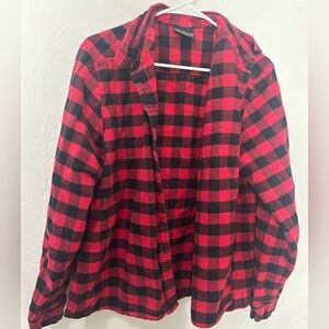 The Vermont Flannel Co. Classic Flannel Shirt in Red Buffalo Plaid